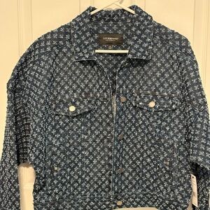 Liverpool Navy Textured Jacket
